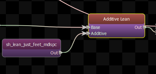 Additive Node in Editor add in editor