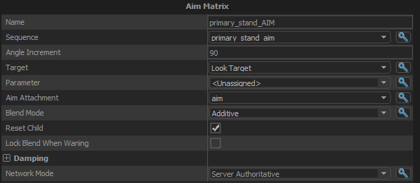 Aim Matrix Node Properties aimmatrix properties