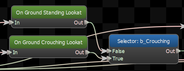 Look At Node look at in editor