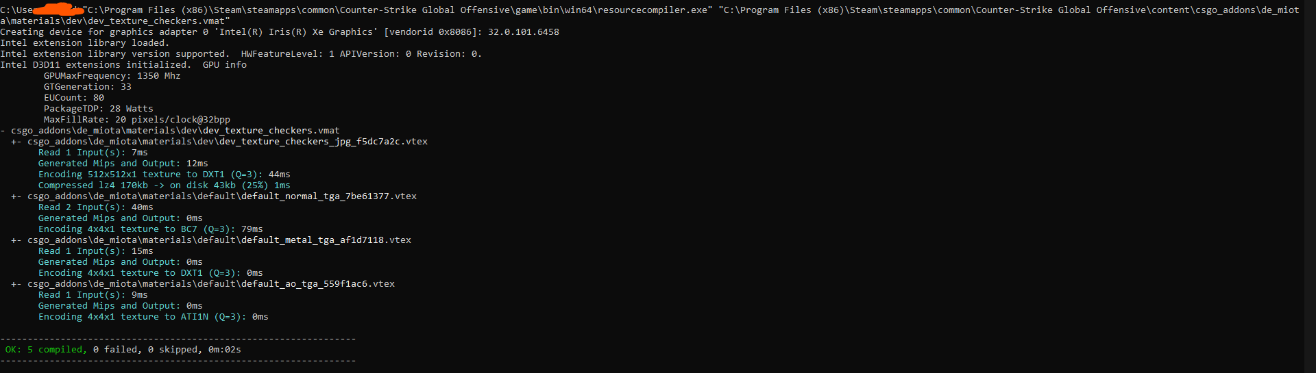 resourcecompiler example rc1