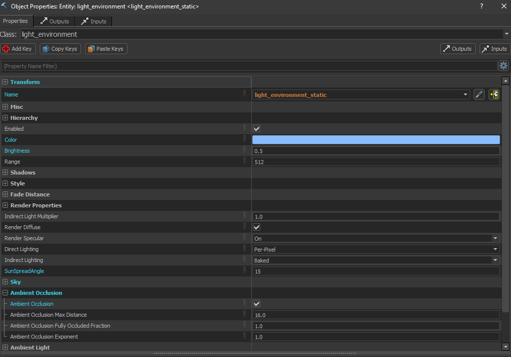 StockLightEnv base light_environment