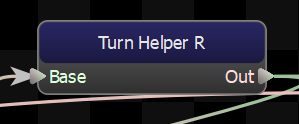 Turn Helper Node turnhelper in editor
